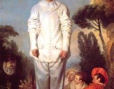 watteau pierot. , -