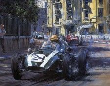 Cma 044 1959 monaco gp jack barabham in the cooper climax. ��� ���