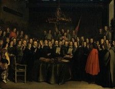 Borch II Gerard ter The Ratification of the Treaty of Munster 15 May 1648. Borch,  