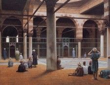 Gerome Interior of a Mosque 1870. , -