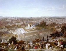 Jerusalem in her Grandeur, 1860. ,  