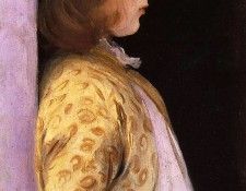 Sargent John Singer Portrait of Dorothy Barnard. ��������, ���� ������