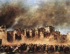 GUARDI Francesco Fire in the Oil Depot at San Marcuola. ������ ���������