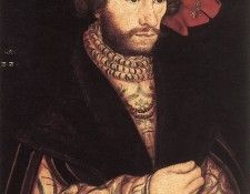 CRANACH Lucas the Elder Portrait Of A Young Man. ������, ����� �������