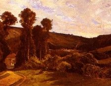 Bouel Louis Francois Numance Paysage De Campagne. Bouel, ��� ������� Numance