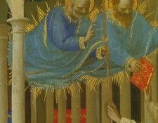 Fra Angelico Coronation of the Virgin Altarpiece from San Do. ,    F