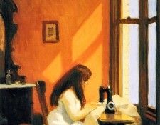 Hopper, Edward - Girl at a Sewing Machine (end. , 