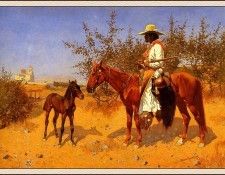 bs-aaw-FrederickRemington-TheSentinel. Remington, Фредерик