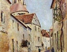 Sisley Alfred Rue de la Tannerie. , 