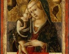 Crivelli Madonna and Child, before 1490, Ng Washington.  