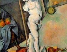 CeZANNE STILL LIFE WITH PLASTER CUPID,1895, COURTAULD INSTIT. , 