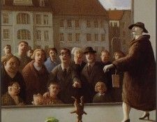 #fc107 daruma  Michael Sowa  Schaufensterhase. , 