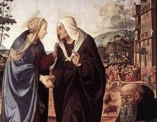 Piero di Cosimo The Visitation with Sts Nicholas and Anthony 1489 90 dt1. ������, ����� ��