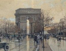 The Arc de Triomphe Paris. ������, ������� Laloue