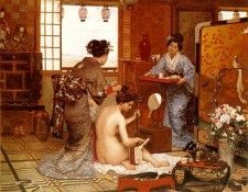 The Japanese Toilette 1873. ,   Firmin