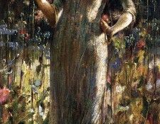 Alexander John White A King-s Daughter aka Girl with Lilies. ���������, ���� ����