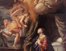 LANFRANCO Giovanni The Annunciation. , 