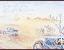 c 1930 100 km h across the sahara.  