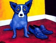 blue dog csg009. Rodrique, ������