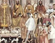 Andrea da Firenze The church militant and triumphant, (det(2. Firenze, ������ ��