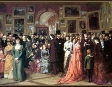 p vp William Powell Frith A Private View. ���, ���������