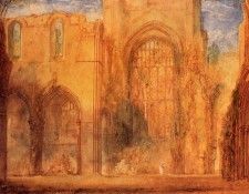 Turner Joseph Mallord William Interior of Fountains Abbey Yorkshire. ������, ������ ������ �������