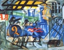 goncharova the little station 1911. ���������, �������