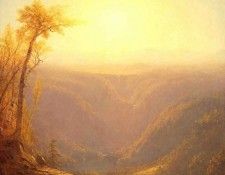 hudson rv sc csg026 kauterskill clove 1862-sanford robinson gifford. , Sanford 