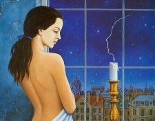 am-Rafal Olbinski La Boheme II. Olbinski, 