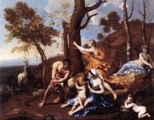Poussin The Nurture of Jupiter. , 