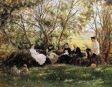 Makovsky Konstantin In a park Sun. ,  