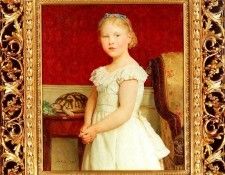 Anker Albert Bildnis Dora Luthy 1900. , 