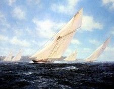 Jsd17 Britannia racing off Cowes JStevenDews sqs. , J 