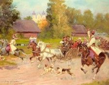 Kossak Jerzy Just Married. , 