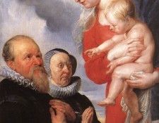 Rubens Virgin and Child. ,  