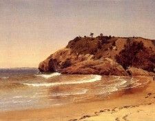 Gifford Sanford Robinson Manchester Beach 1865. �������, Sanford ��������