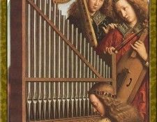 PO Vp S1 26 Jan Van Eyck-Les anges musiciens. ,  