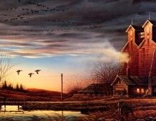 Terry Redlin - Prairie Morning, De. Redlin �����