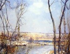 redfield river landscape. �������