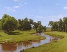 Morning on the Zumbro. Gjertson, ������