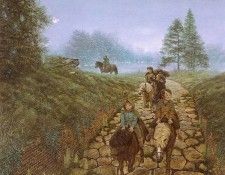 ma Tolkien16 Ted Nasmith Leaving the Shire. Nasmith, 