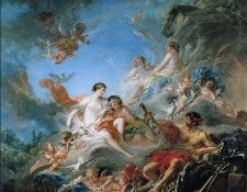 ������� ������� [The Forge of Vulcan, or Vulcan presenting arms for Aeneas to Venus] 1757. ����, �������