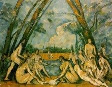 CeZANNE LARGE BATHERS,1899-1906, PHILADELPHIA MOA. , 