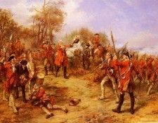 Hillingford Robert Alexander George II At The Battle Of Dettingen. Hillingford,  