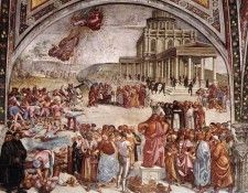 SIGNORELLI Luca Sermon And Deeds Of The Antichrist. , 