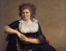 DAVID Jacques Louis Portrait of the Marquise d-Orvilliers. �����, ���-���