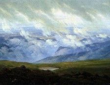 FRIEDRICH Caspar David Drifting Clouds. ,  