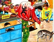 Bb 0014 Judiciously jumped over jam Steve&MarionIsham sqs. Isham, ���� � ������