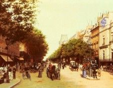 Grandjean Edmond Le Boulevard Des Italiens. , 