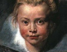 Rubens Childs head, 1618, Leichtenstein Collection Vaduz, L. ,  